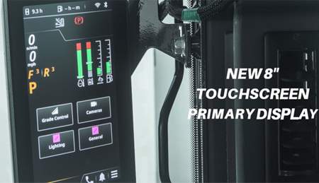 8 inch primary display