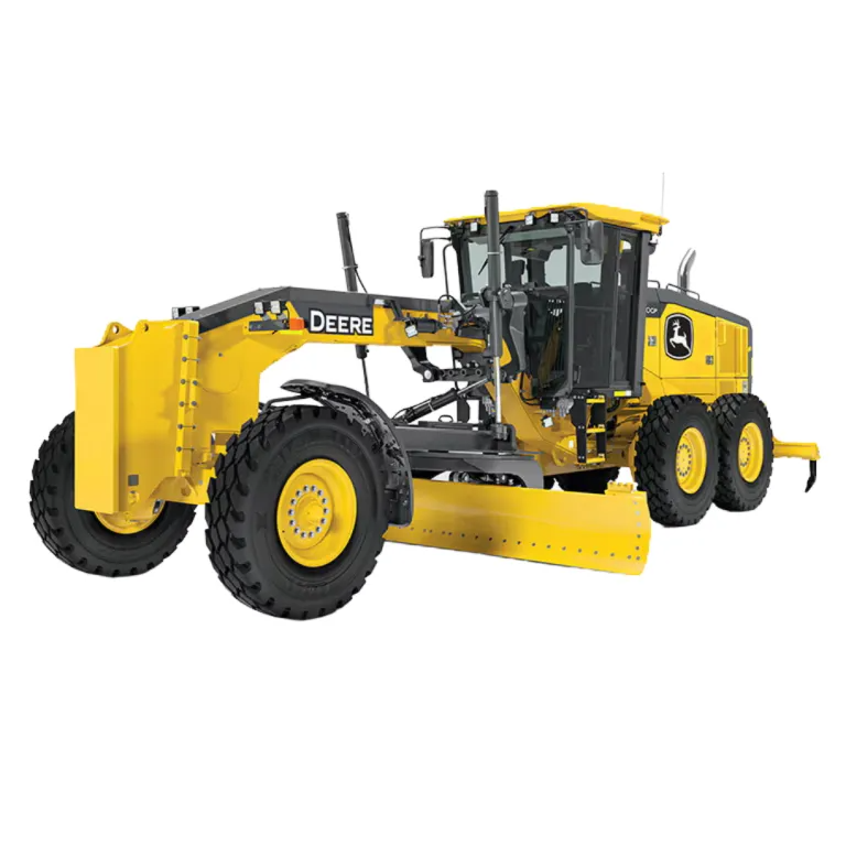 Heavy equipment preparing agricultural land for farming and field development