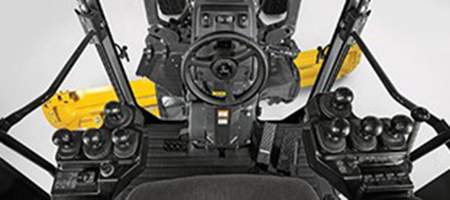 P-Tier Armrest fingertip controls