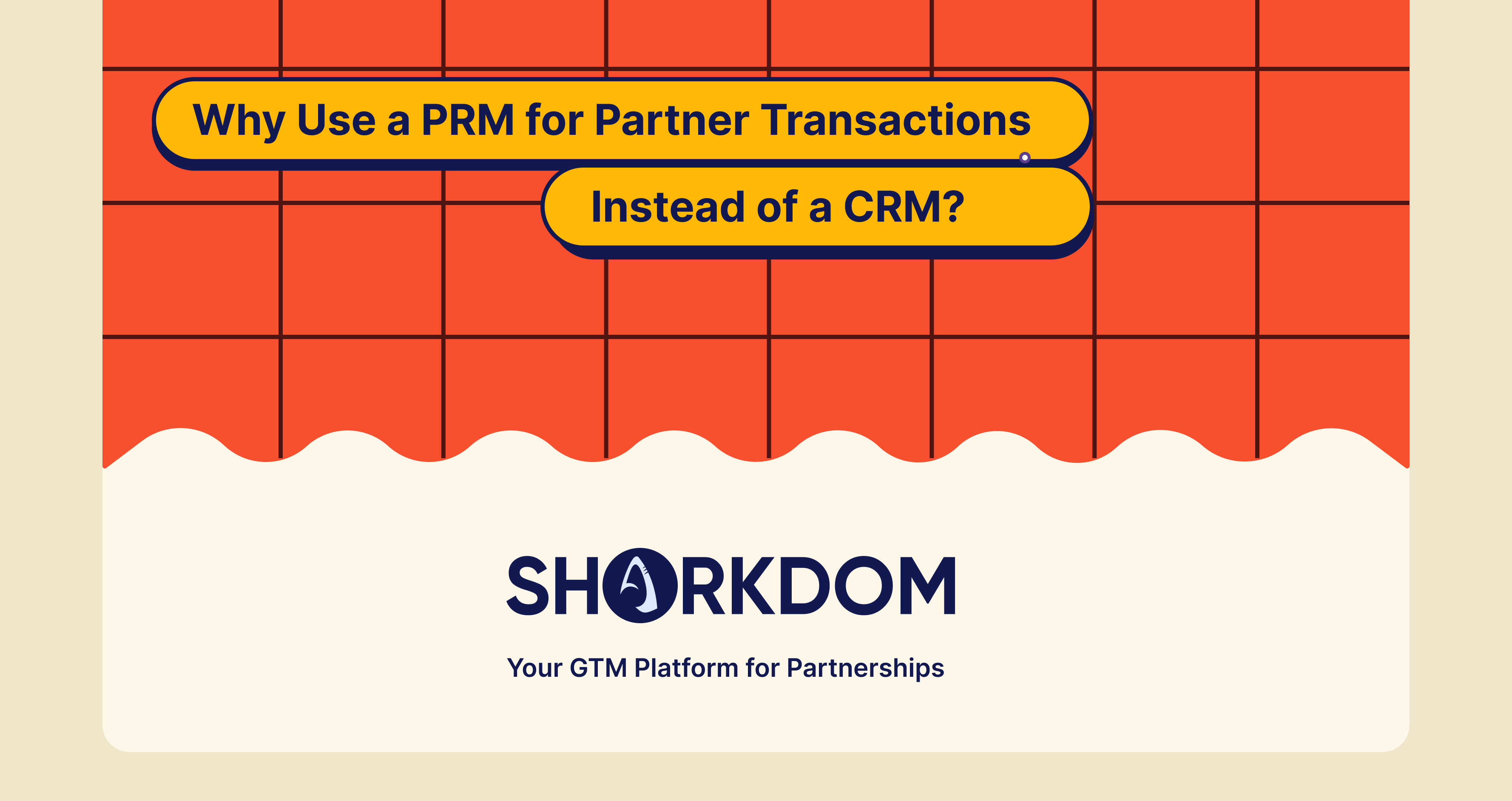 Prm Code Why Use a PRM for Partner Transactions Instead of a CRM?