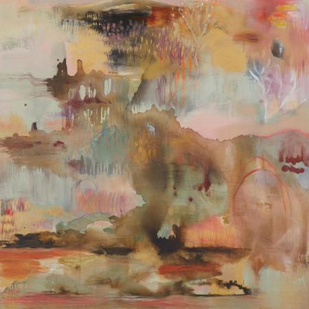 Inhale Exhale, 2024 painting by Flora Bowley