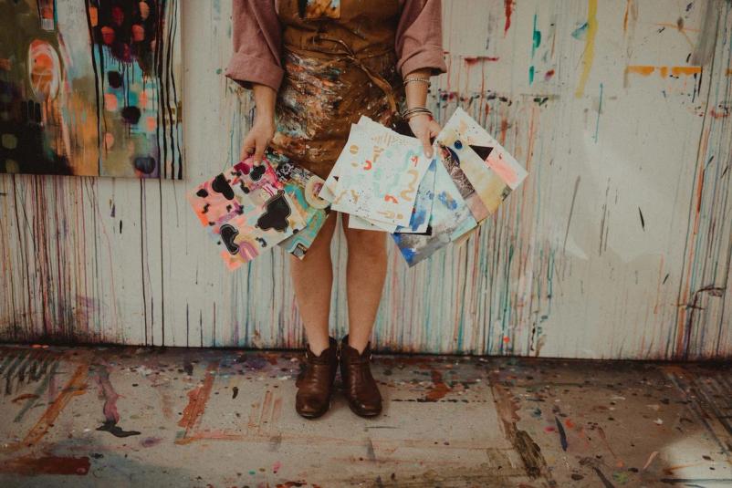 Painting with authenticity and personal meaning in Fresh Paint online course