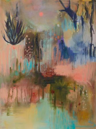 A Testimony to What Was Alive, 2024 painting by Flora Bowley