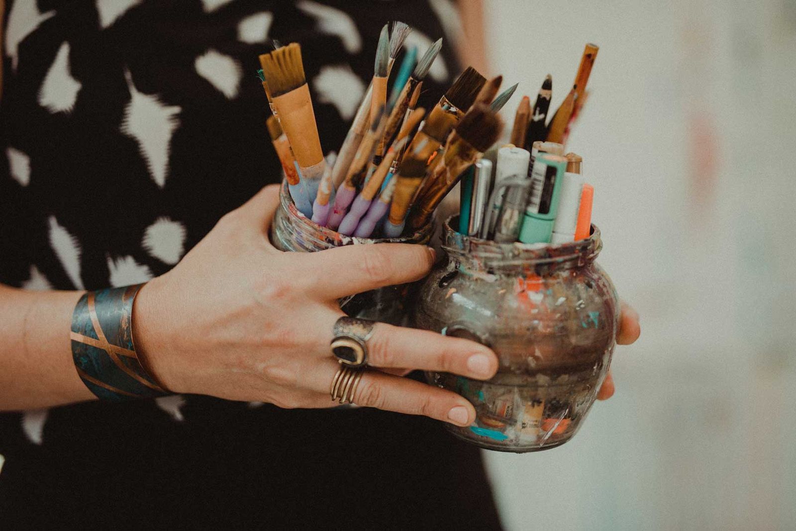 Infusing personal meaning into artwork in Fresh Paint online painting course