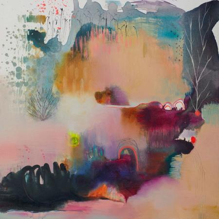 Heartland, 2024 painting by Flora Bowley
