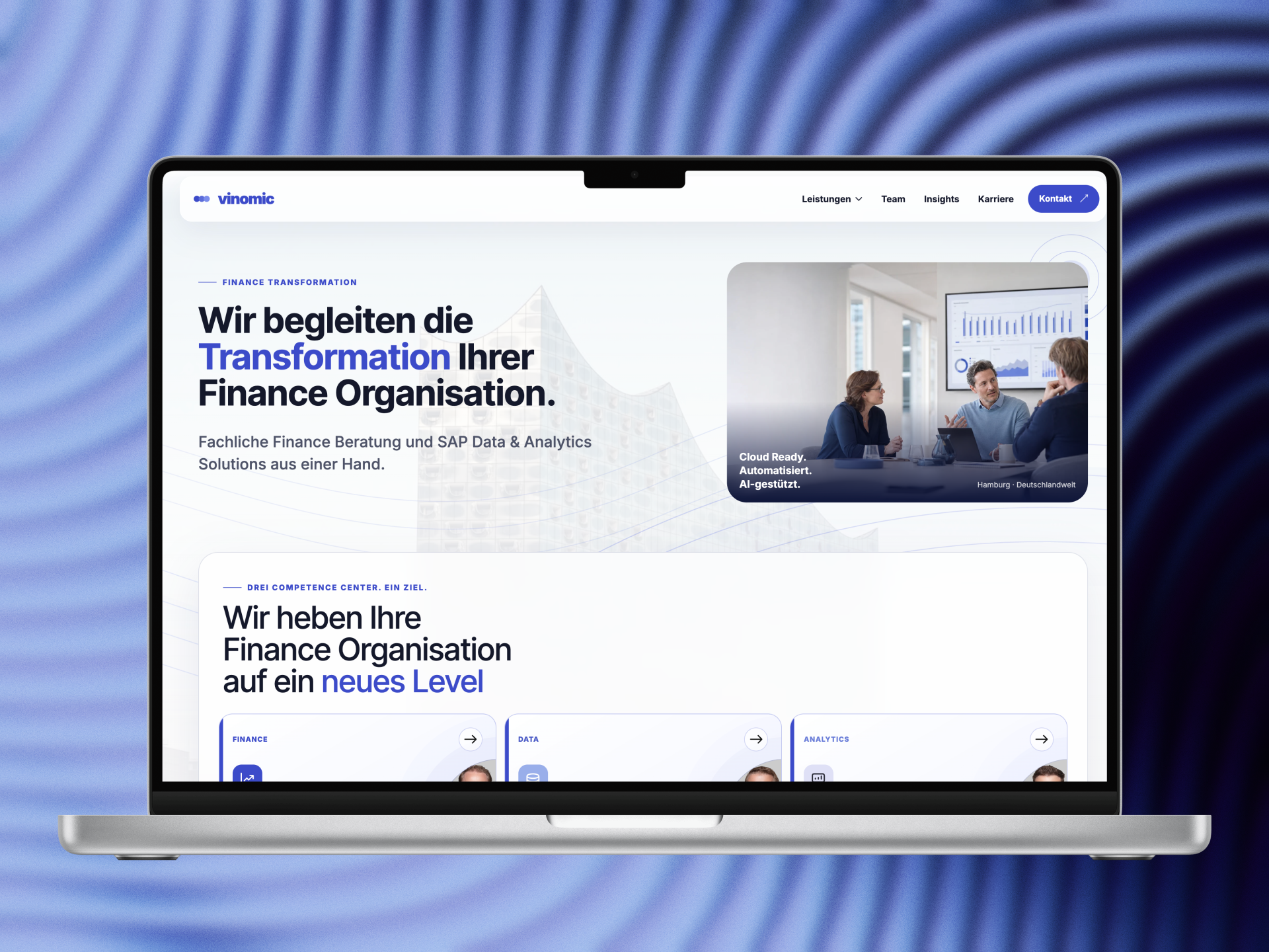 Projektansicht Vinomic