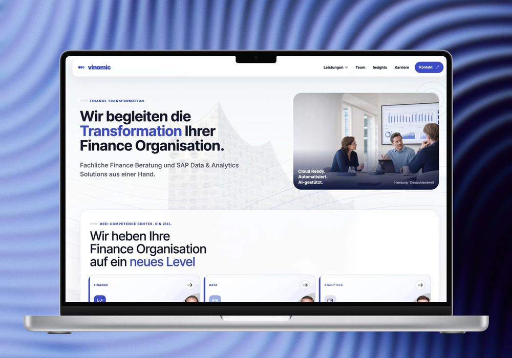 Projektansicht Vinomic
