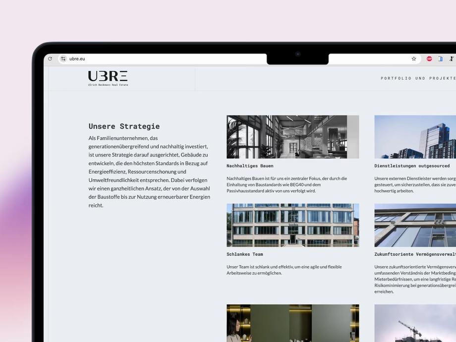 Projektansicht UBRE