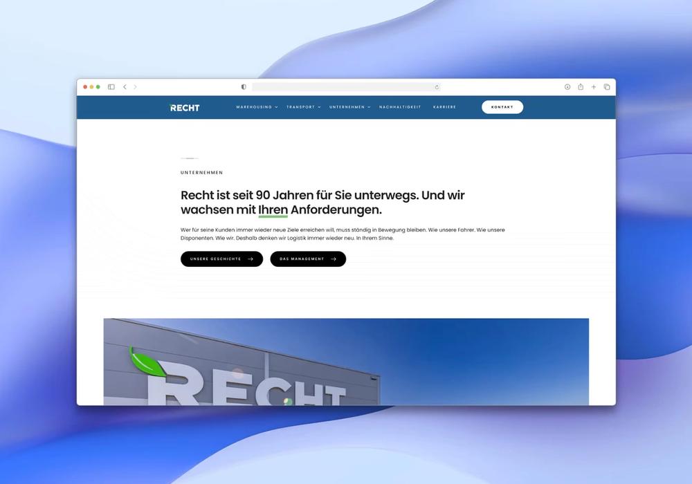 Projektansicht Recht Logistik