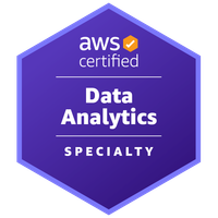  AWS certified - Date Analytics