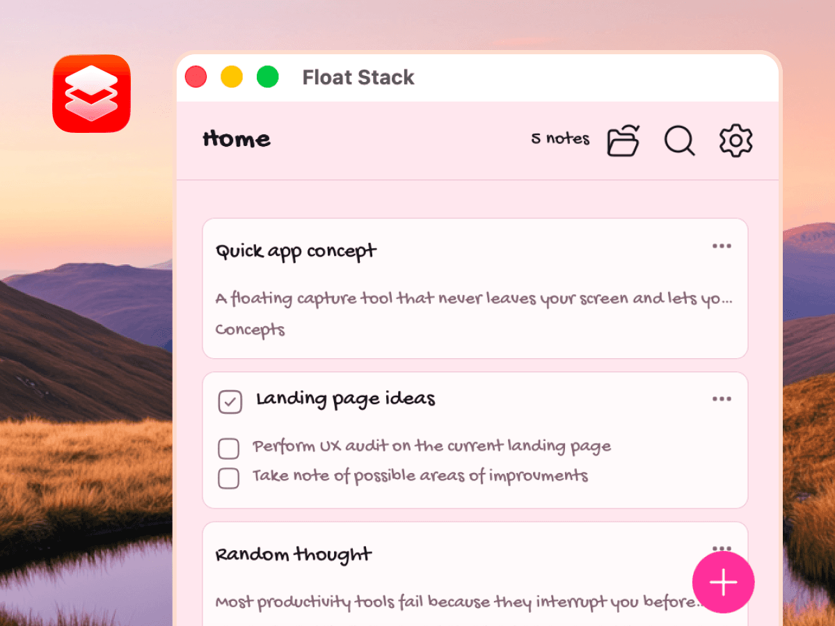 Float Stack