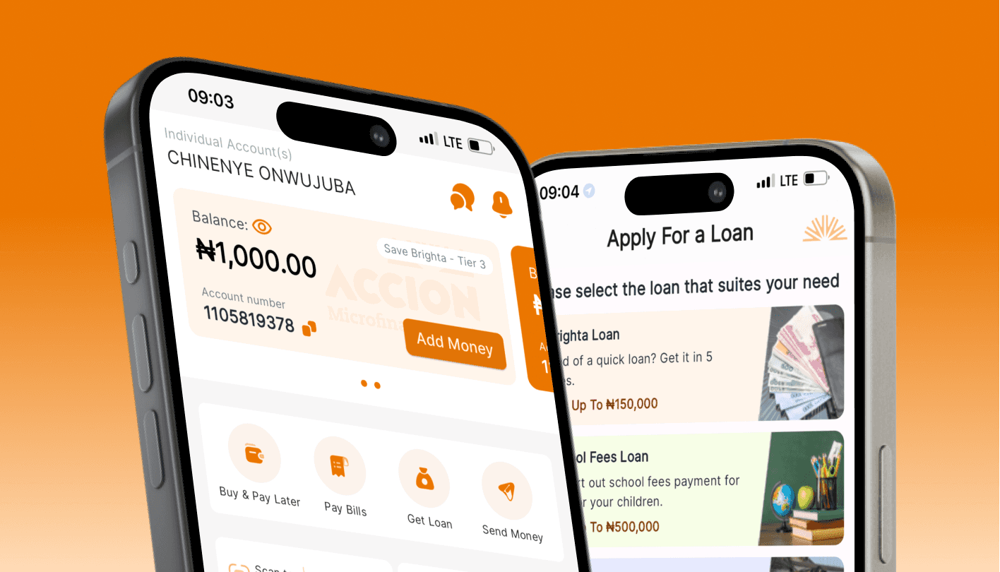 Accionmonie mobile app