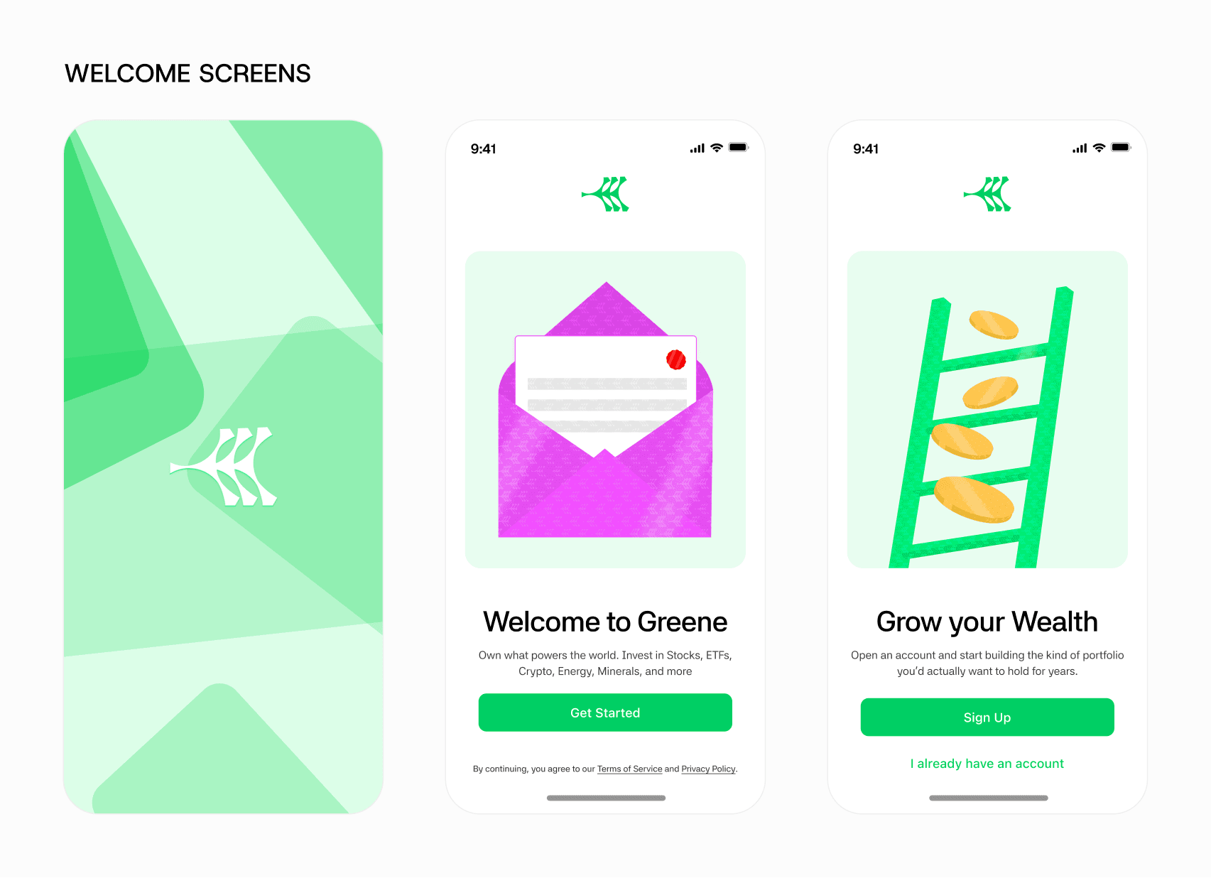 Invest Greene design