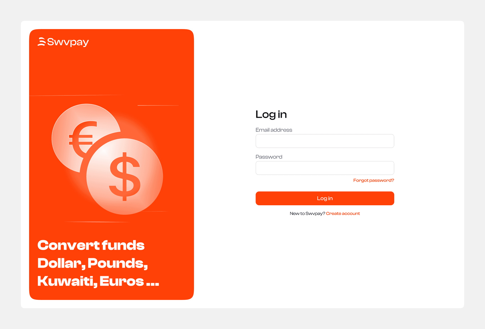 Swvpay Finance design