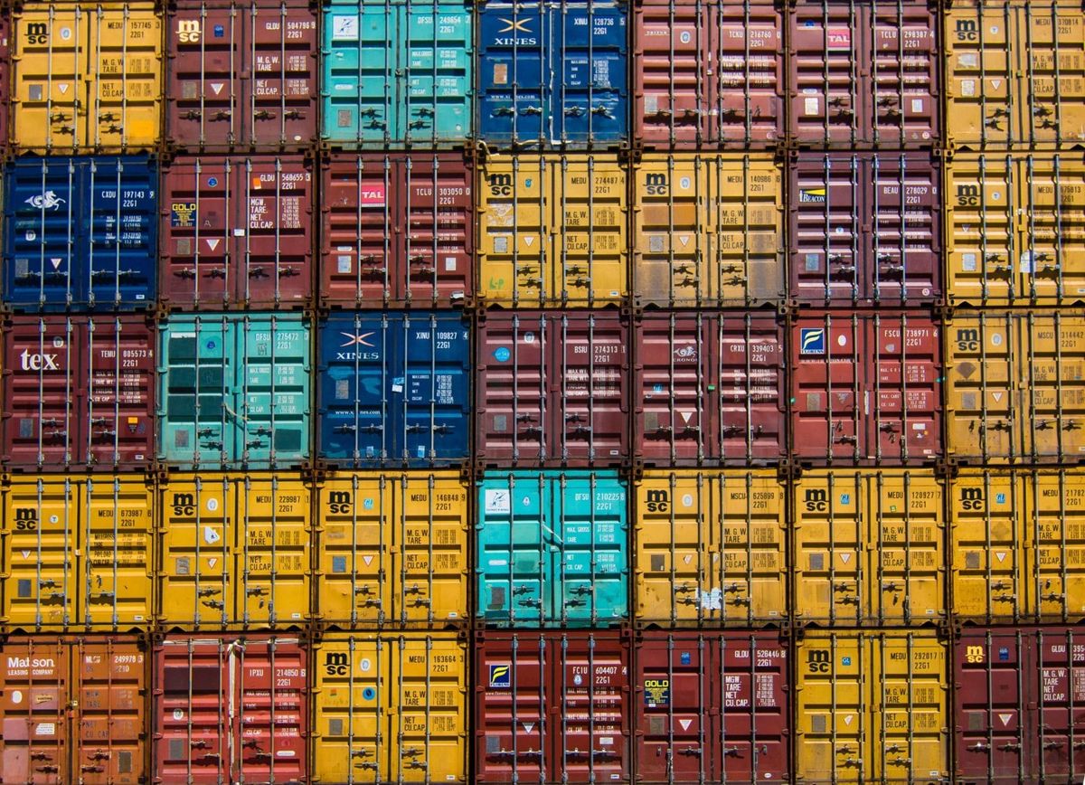 Multi asset - colourful containers