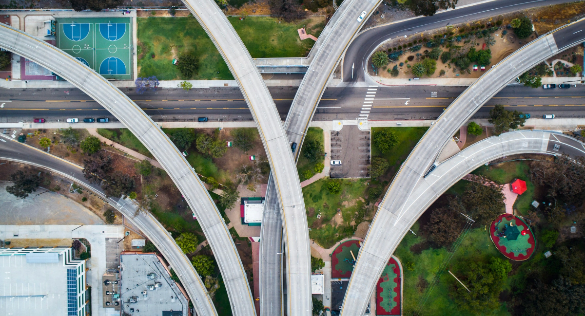 Diverging roads