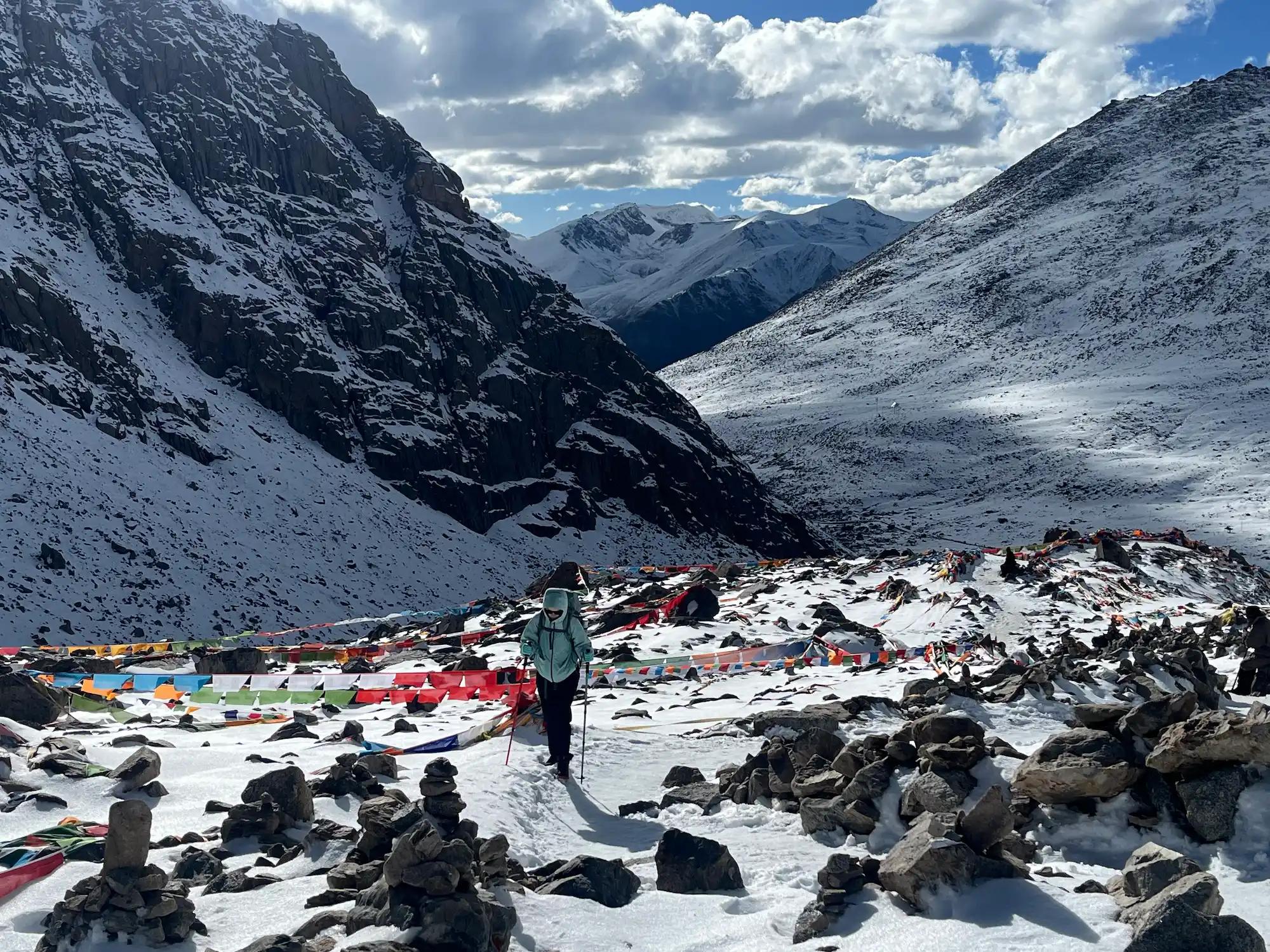beautiful montains tibet