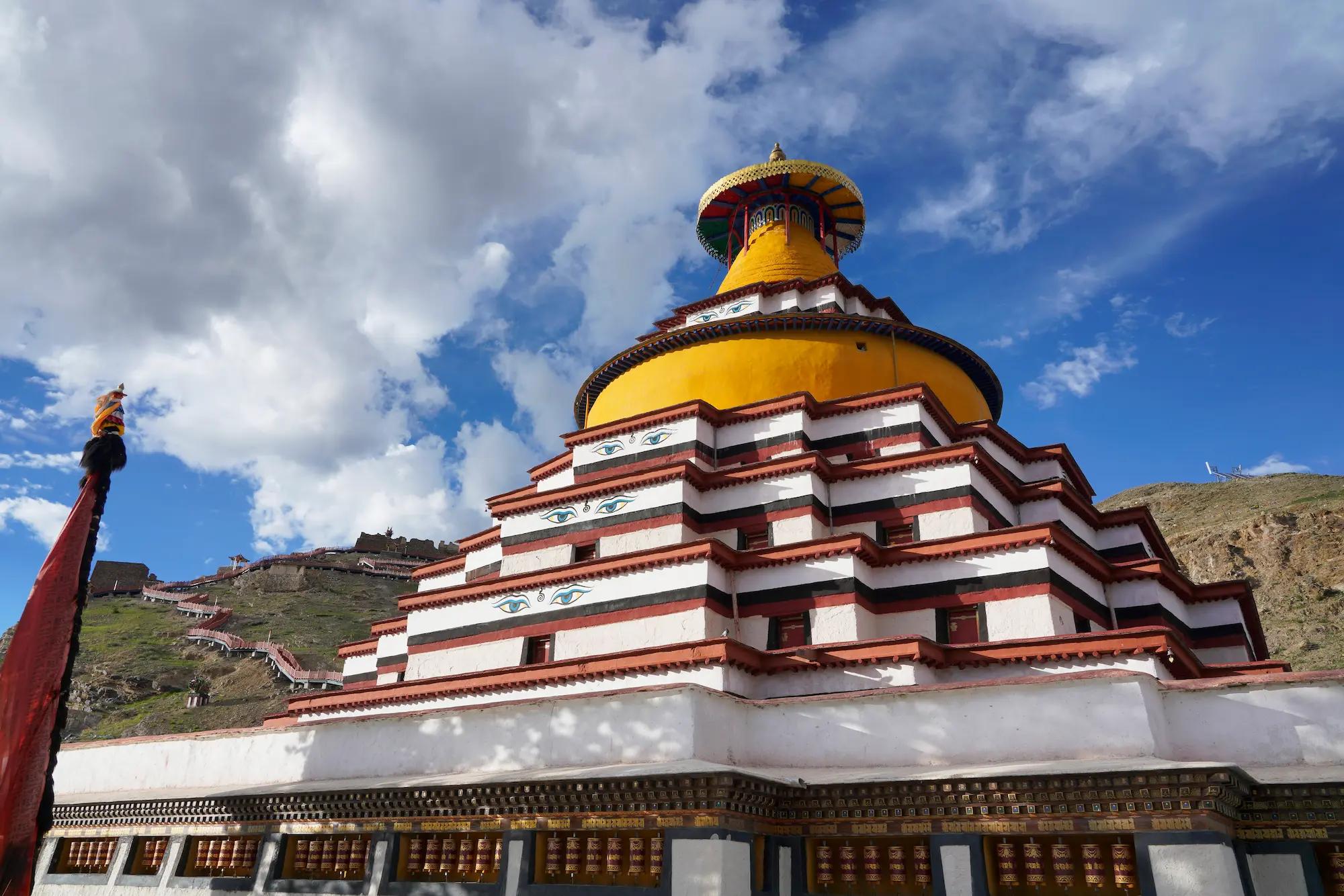 Gyantse famous stupa