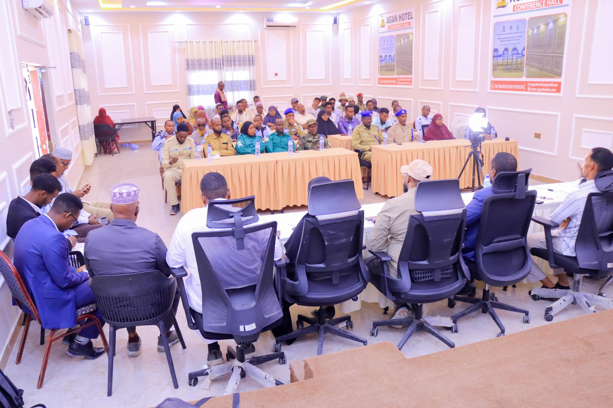Community leaders attending ADR training organized by the Ministry of Justice
