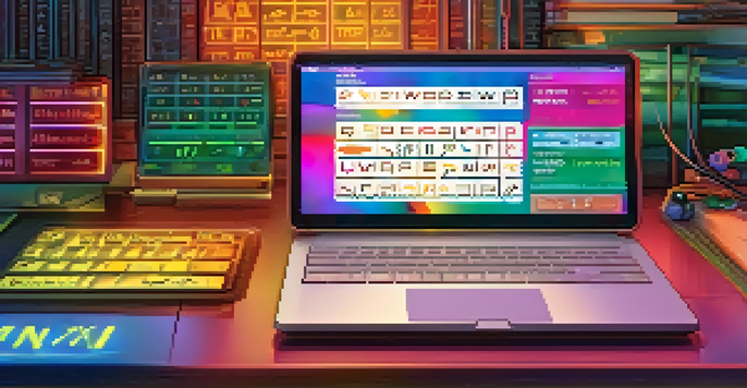 A digital device screen showing a strong password generator with symbols, numbers, and letters around it.