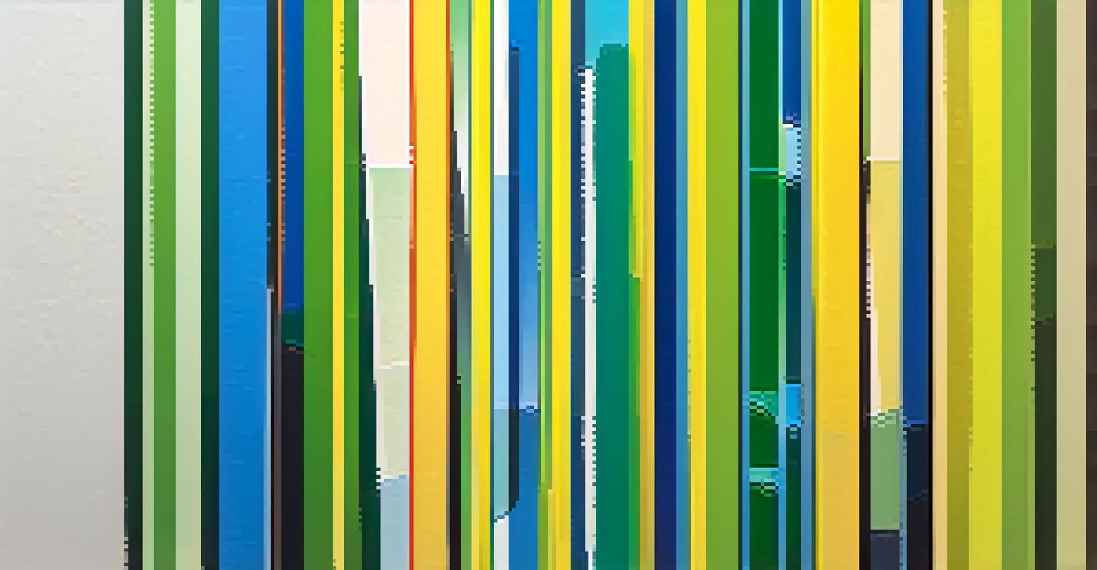 An abstract image depicting colorful lines and shapes representing personal boundaries and emotional space.