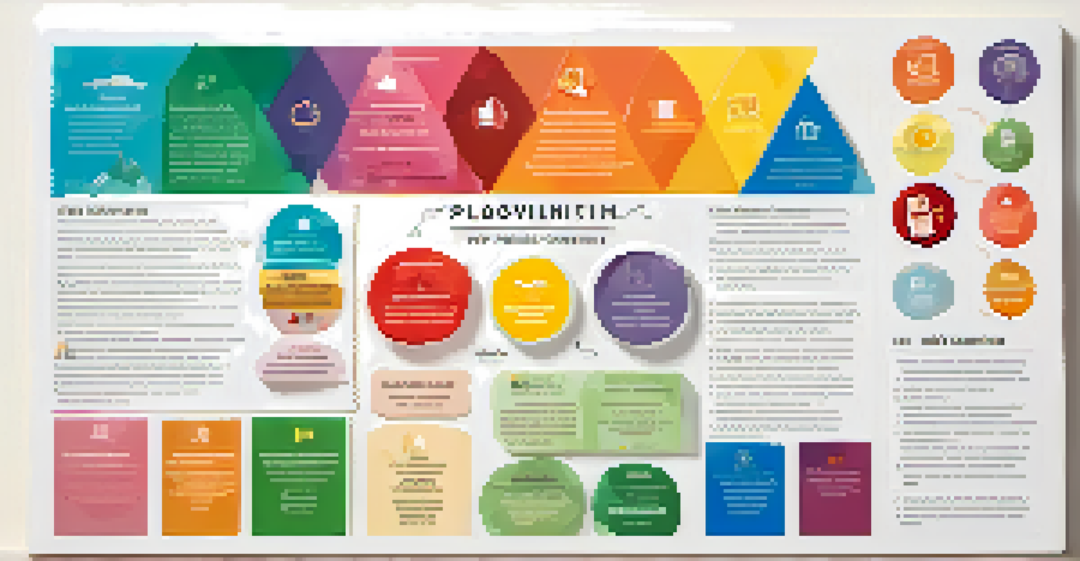 An infographic illustrating the key principles of nonviolent communication with colorful icons.