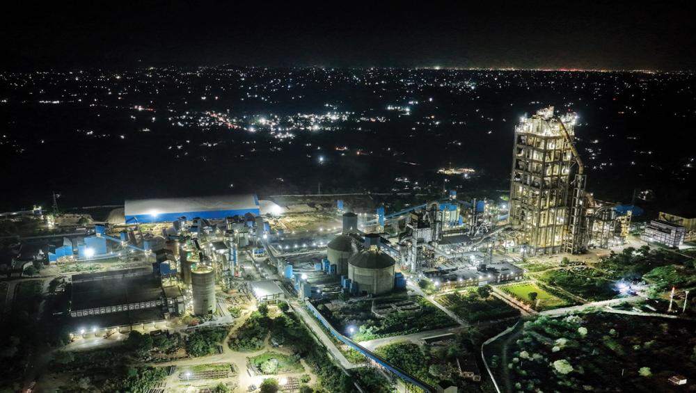 Shree Cement, Nawalgarh Plant at night