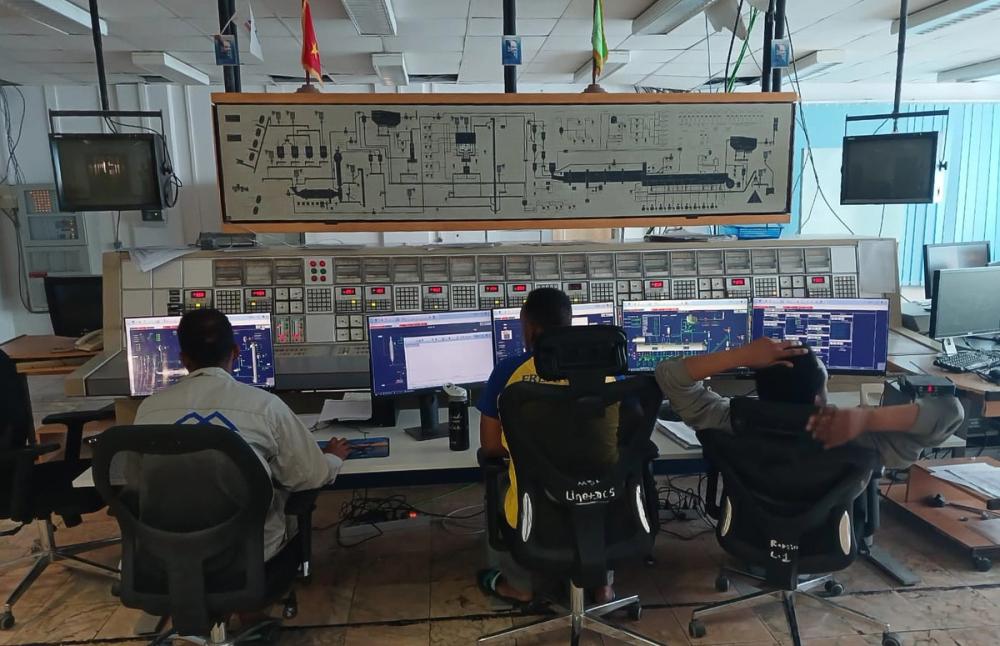 Messebo Cement new control room