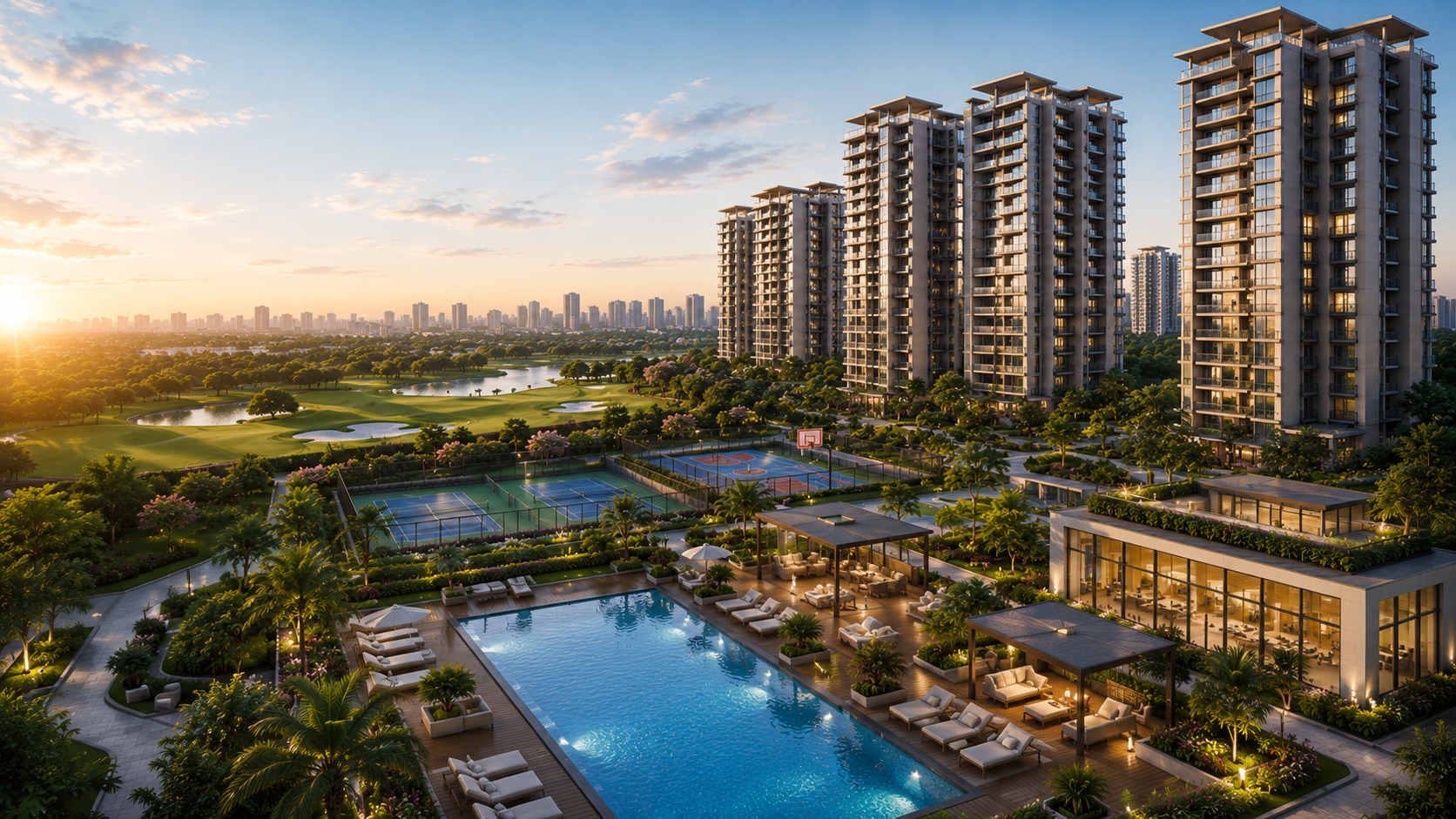 Godrej Crown Residences premium township with recreation spaces and long-term investment potential