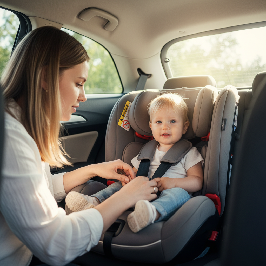 Turvaistuin käyttöohje – vyöt, asento ja tarkistukset