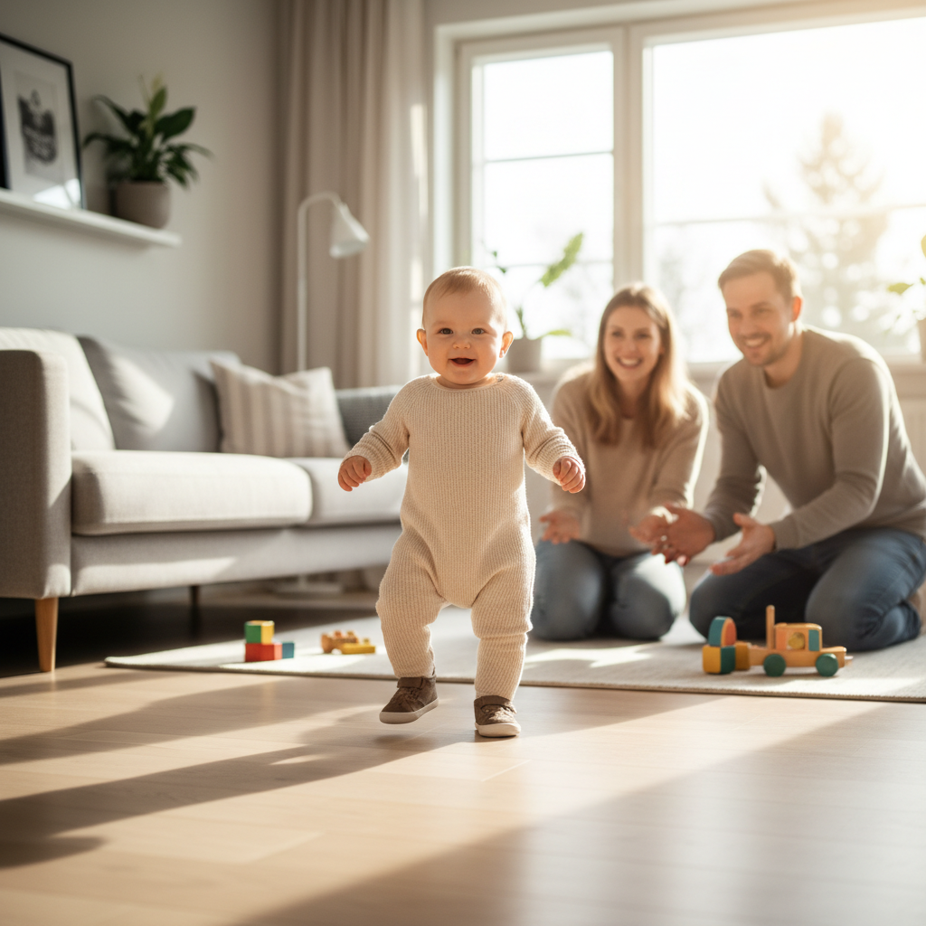 Milloin lapsi oppii kävelemään – opas vanhemmille