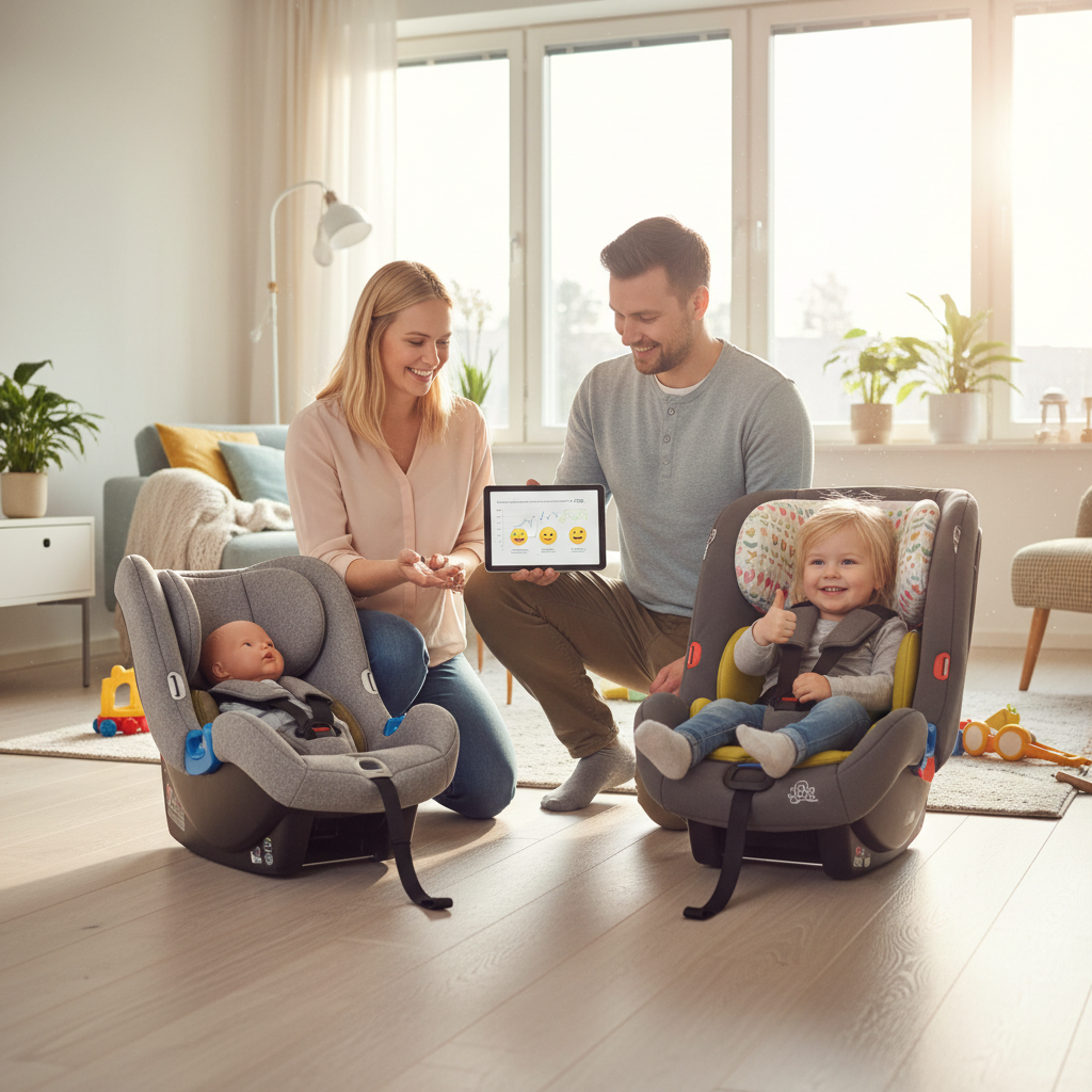 Turvaistuin kokemuksia – näin tulkitset palautetta oikein