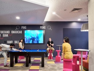 Services and facilities at Student One - Games area - Elizabeth St