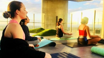 Services and facilities at Student One - Active community - Rooftop yoga