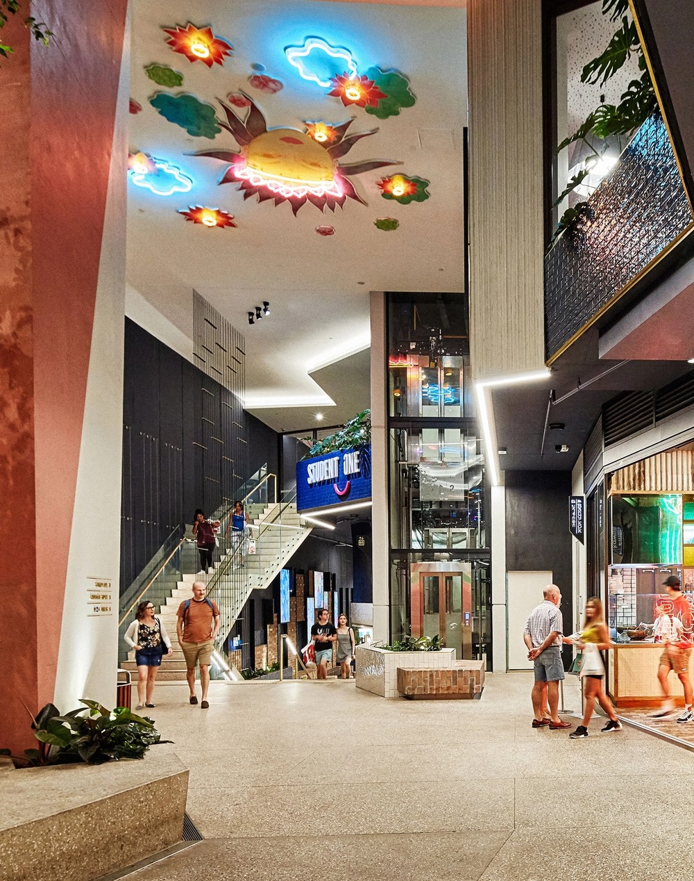 Student One Elizabeth St Entrance