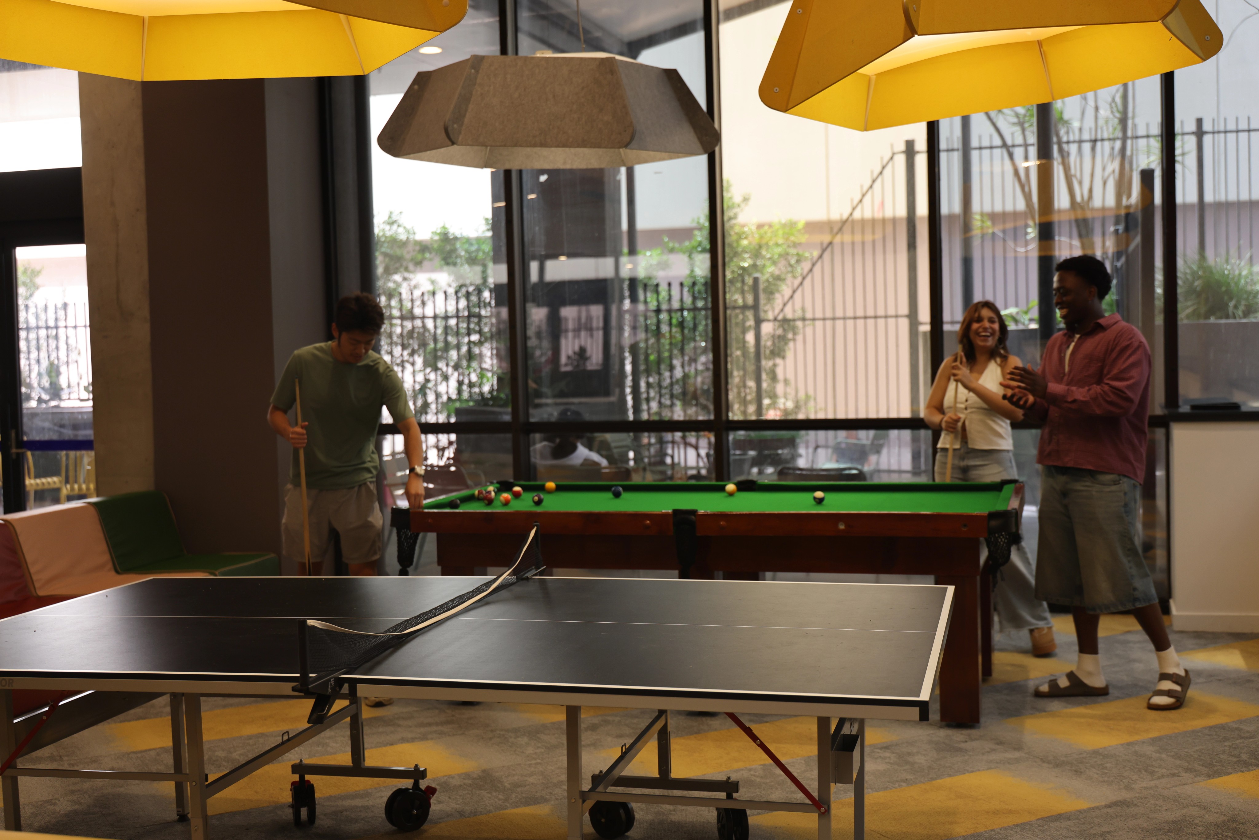 Services and facilities at Student One - Games area - Adelaide St