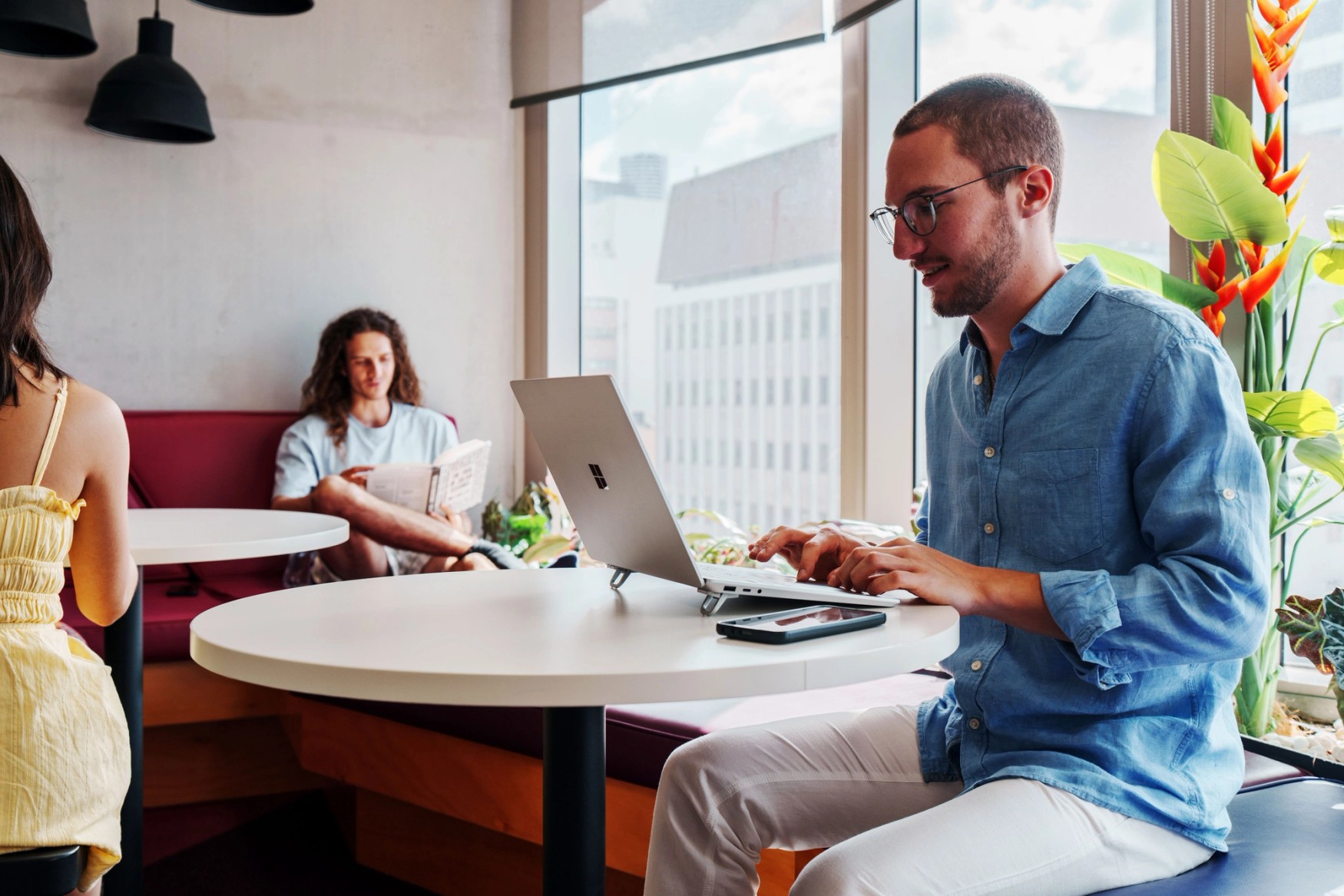 Studying at Student One Wharf St study floor