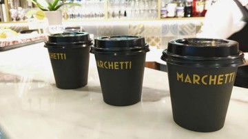 Three coffee cups from Marchetti