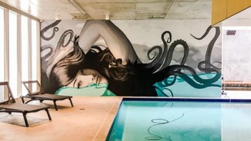 Pool at Student One Whar