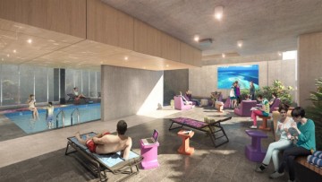 Artists impression of the Wharf St Pool