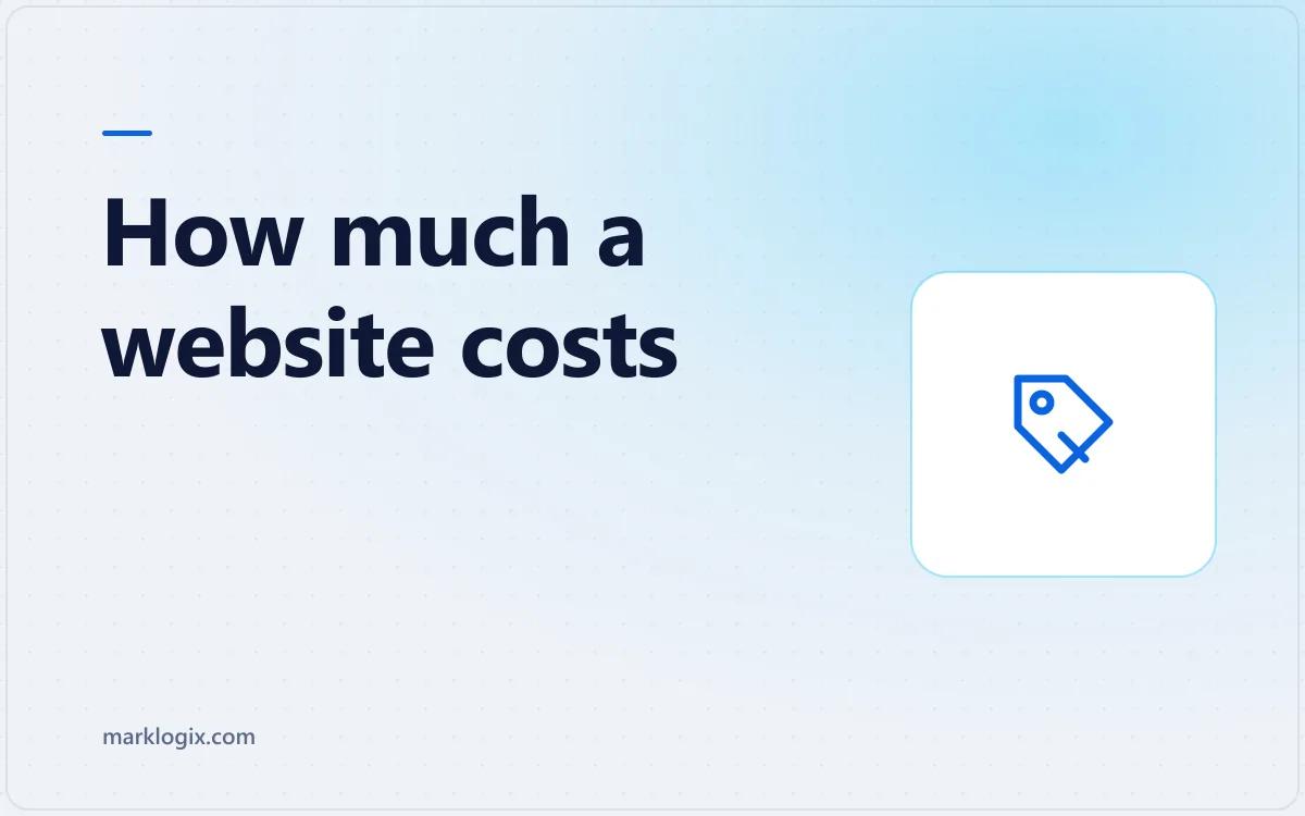 How much a business website costs in 2026 — price bands for small business websites explained
