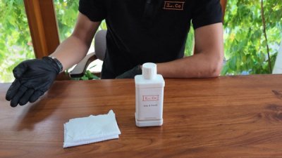 Quy Trình Đánh Bóng Và Phục Hồi Bề Mặt Gỗ Bằng Dầu Bảo Trì L.Co
