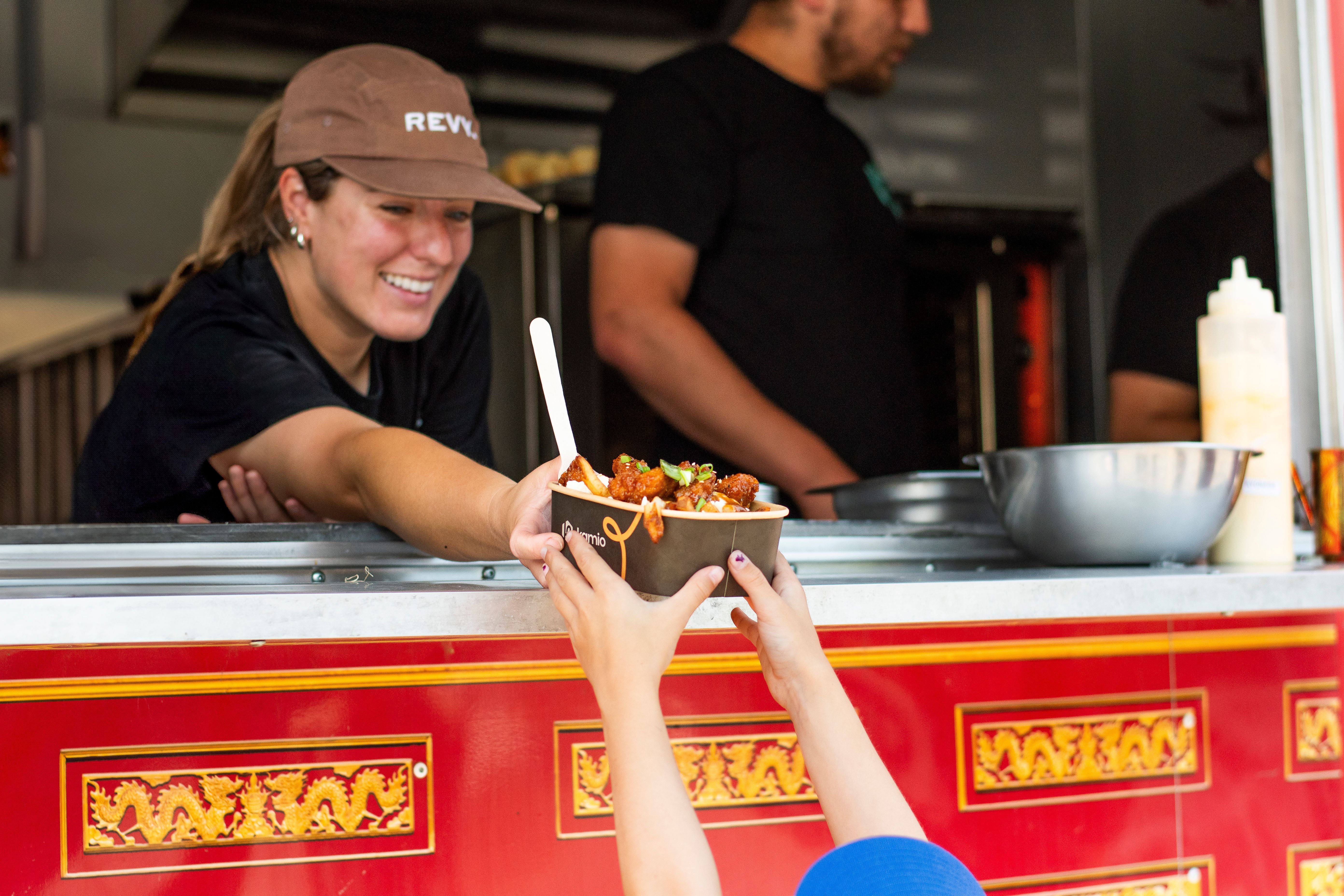 Kamio food truck service