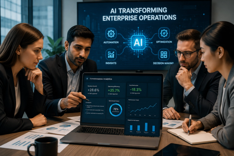 enterprise AI solutions performance analytics