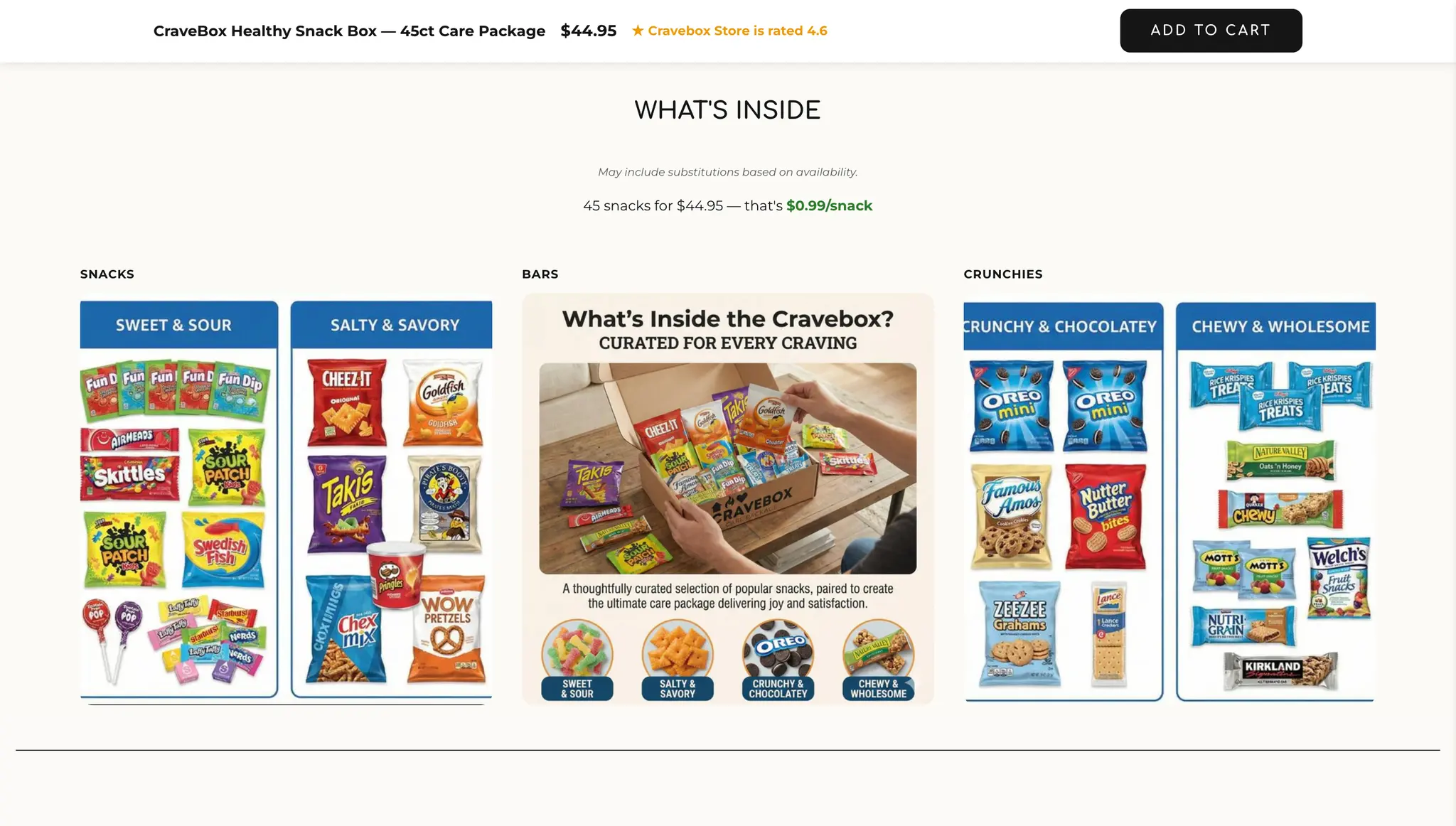 Customer reviews and social proof from a 4.6-star, 100,000-plus review base on the CraveBox Shopify store
