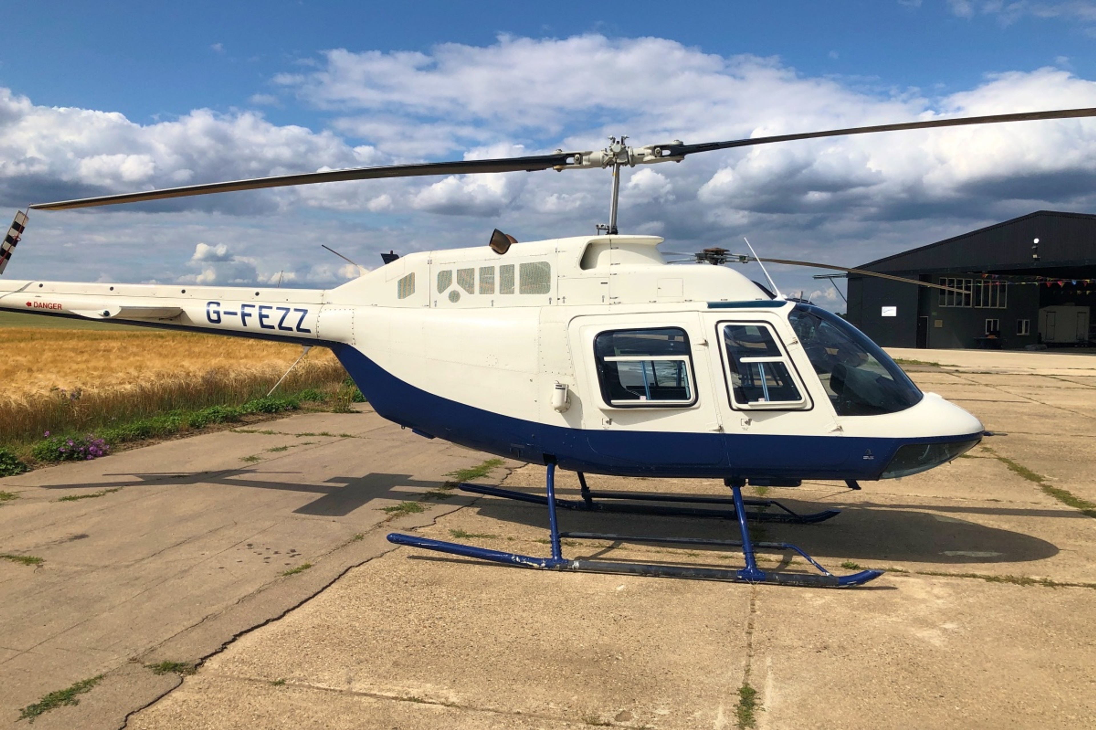 AB206 helicopter