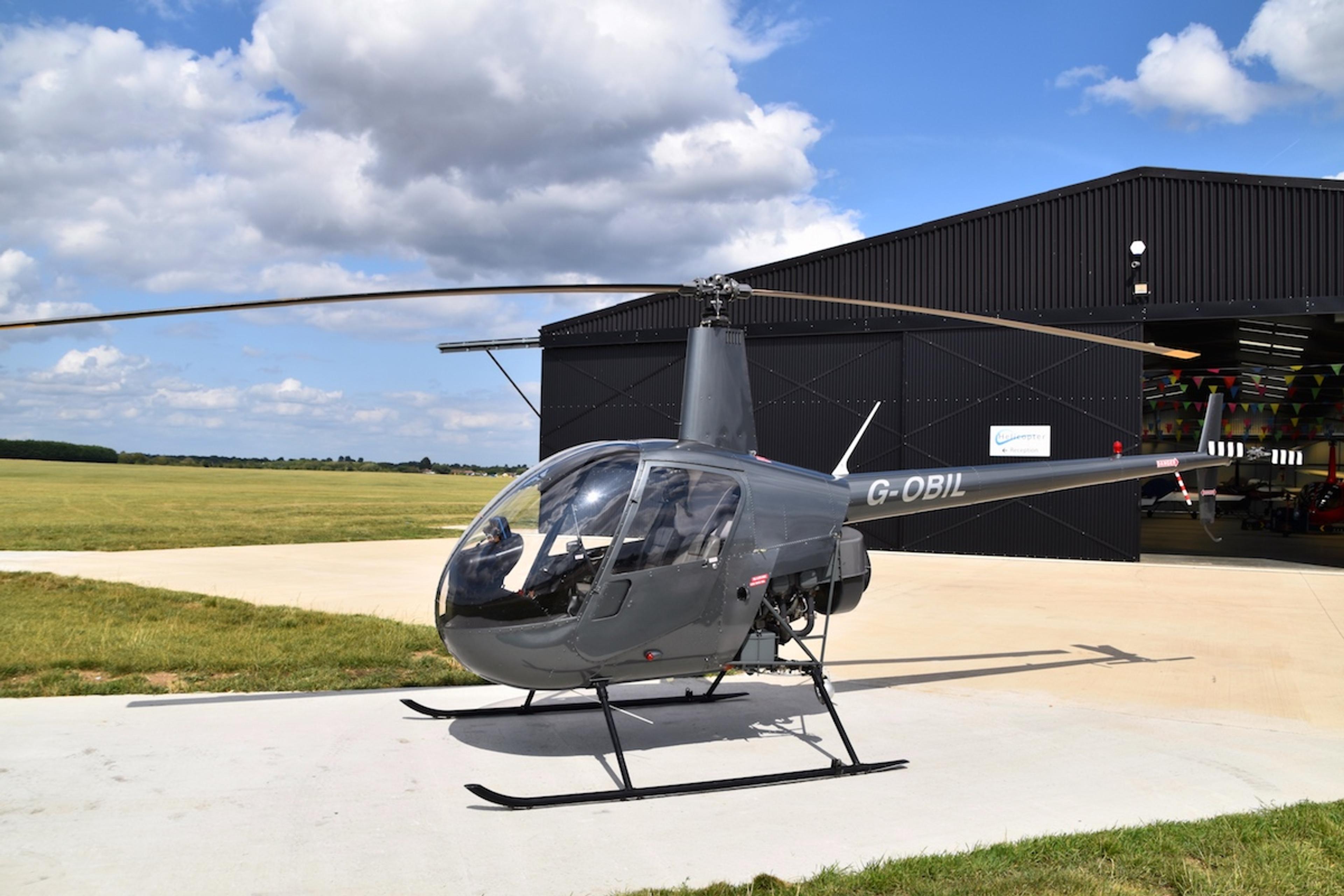 Robinson R22 training helicopter