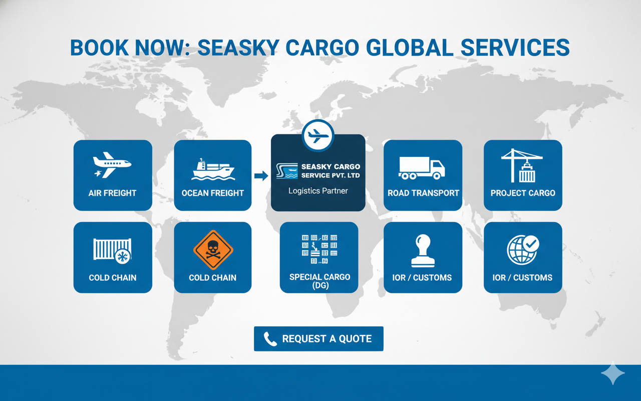 Book Cargo Forwarding Services With Sea Sky Cargo Service | Nepal 2026 ...
