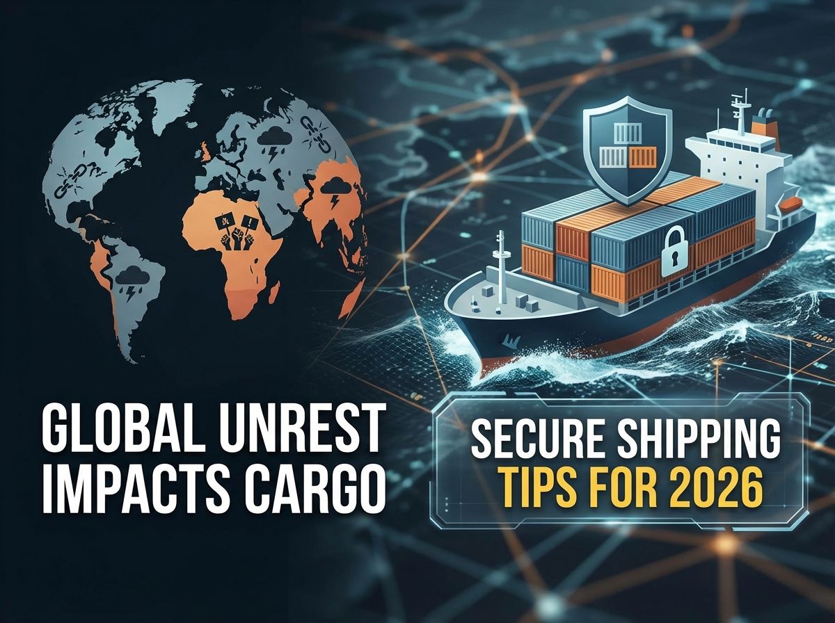 How Global Unrest Impacts International Cargo 2026 | Sea Sky Cargo Service