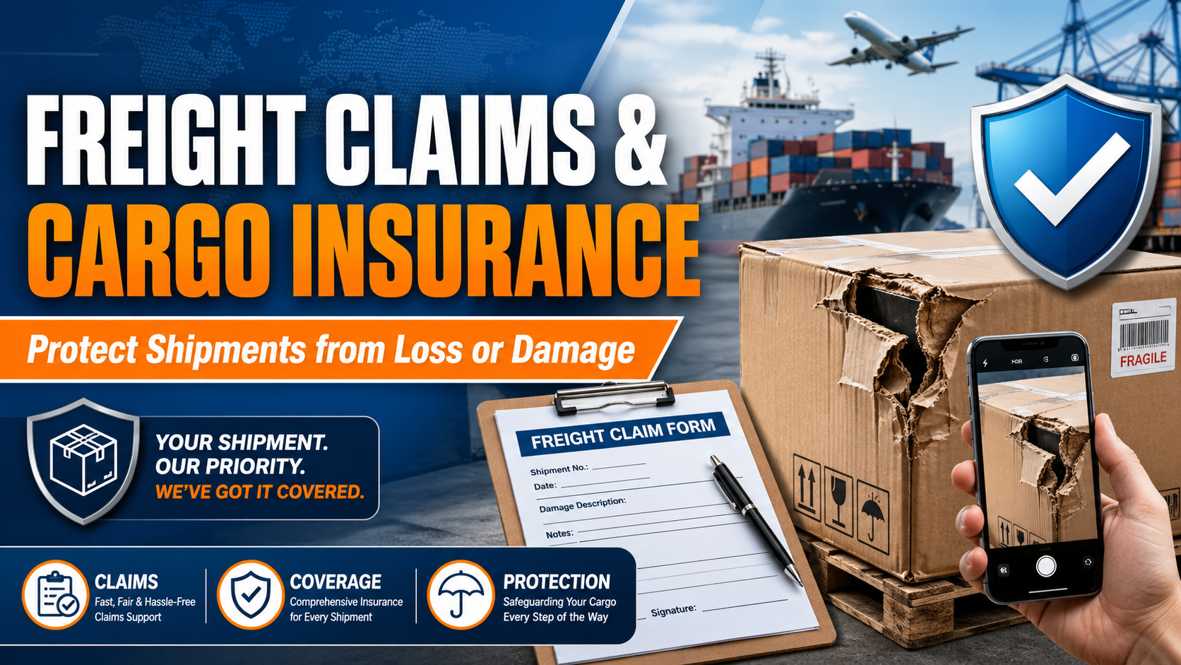 Freight Claims & Cargo Insurance Explained | Sea Sky Cargo Service